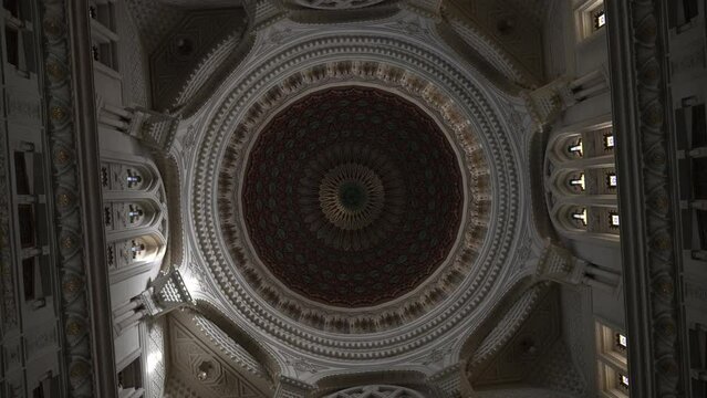 Emir Abdelkader Mosque ceiling North Africa Constantine Algeria