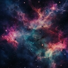 Fototapeta premium Starry Cosmic Backdrop