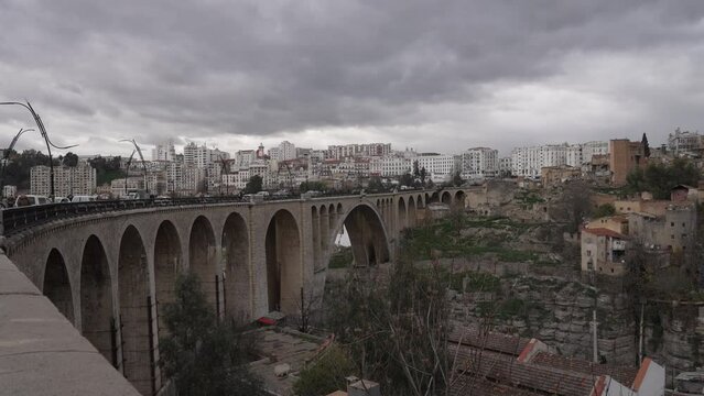 Sidi Rached bridge North Africa Constantine Algeria