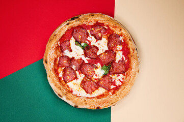 Pizza Napoletana - obrazy, fototapety, plakaty