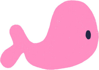 Cute Marine Life Cartoon Hand drawn Illustration