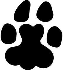 Footprint Animal Silhouette