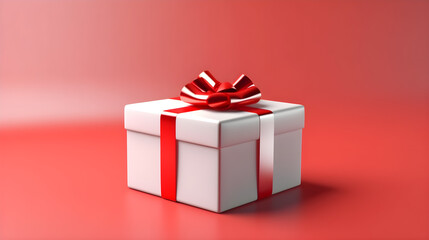 Gift box for banner background