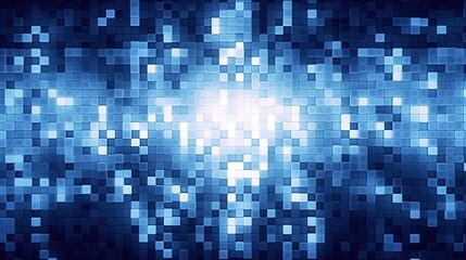 Fototapeta premium Modern Internet Technology Checkered Pattern Background (1)