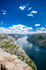 Aussicht vom Preikestolen