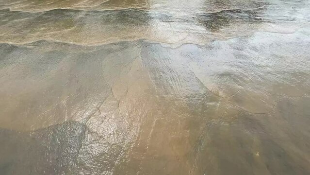 Srinagar India 02 03 2022. Water on roads during floods in India.