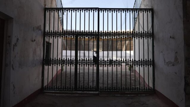 Arena fence North Africa Oran Algeria