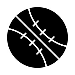 ball icon or logo isolated sign symbol vector illustration - high quality black style vector icons
