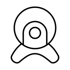 cctv icon or logo isolated sign symbol vector illustration - high quality black style vector icons
