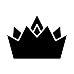 crown icon or logo isolated sign symbol vector illustration - high quality black style vector icons

