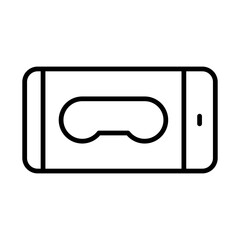 game console icon or logo isolated sign symbol vector illustration - high quality black style vector icons
