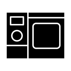 gaming pc icon or logo isolated sign symbol vector illustration - high quality black style vector icons