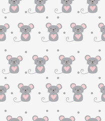 seamless pattern with animals
