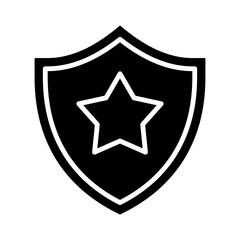 shield icon or logo isolated sign symbol vector illustration - high quality black style vector icons