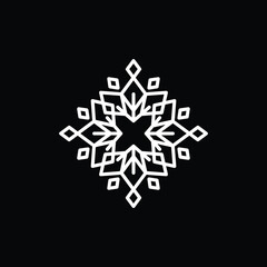 logo vector  flower illustration  