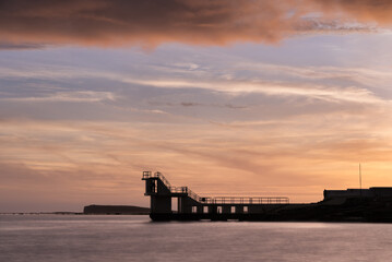 Salthill silhouette