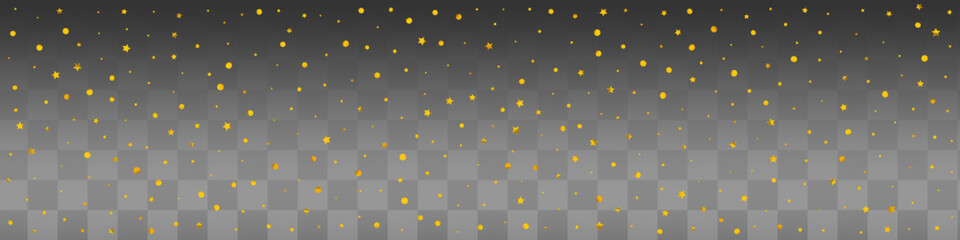 Yellow Sparkle Modern Vector Transparent