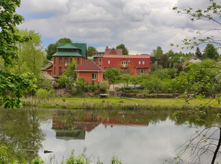 Obraz premium Village summer