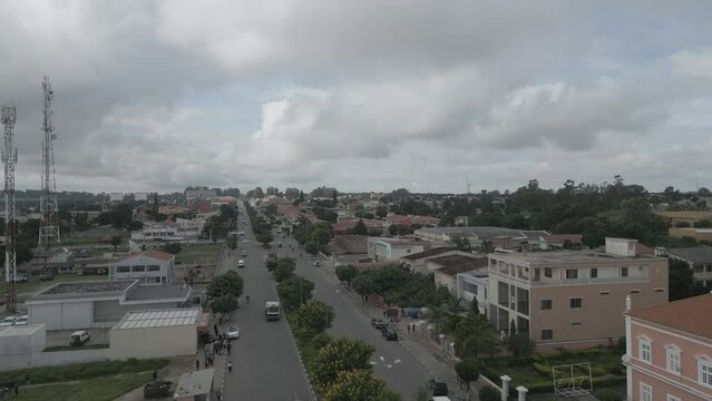 Drone Fly Centro da Cidade Bi&ecirc; - Kuito - Angola