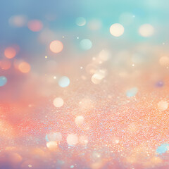 Obraz na płótnie Canvas Pastel glitter vintage background,blurry.GenerativeAI.