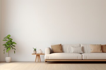 Fototapeta na wymiar Modern luxury living room | Modern interior living room design | 3d rendering of modern living room with white sofa | Panoramic grey living room ,Generative AI.