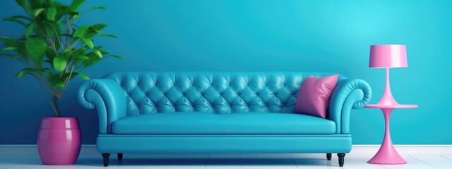 turquoise sofa turquoise couch turquoise wall panorama