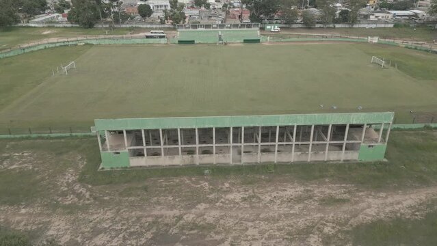 Drone Fly - Campo de Futebol do Sporting do Bi&ecirc;, - Angola - Bi&ecirc;