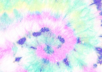 Rainbow Shirt Tie Dye Texture.  Tiedye Style Background. Neon Tie Dye Texture. Fun 1960 Design. Colorful Tie Dye Texture.  Color Tye Design. Boho Urban Design.