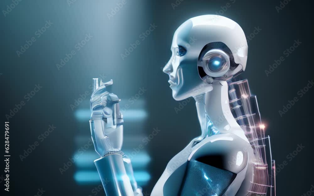 Poster a person with low mobility accessing devices and services through ai powered voice istants. . ai gen