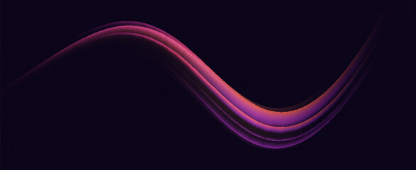 Modern multicolored lines for background.Cover,advertising.Dynamic motion light trails.Technology design.Vector