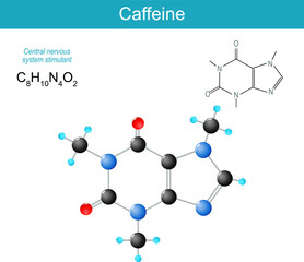 caffeine molecule