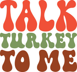 Thanksgiving retro svg  design