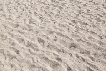 Fototapeta na wymiar ビーチの砂の模様