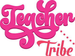 Fototapeta premium Teacher retro svg design