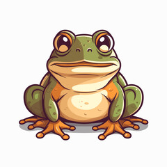 Esport vector logo frog, frog icon, frog head, vector, sticker, toad