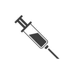 syringe icon design vector
