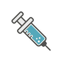 syringe icon design vector