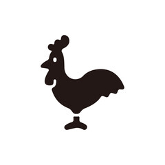 Roaster icon.Flat silhouette version.