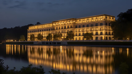 Naklejka premium elegance and luxury at the grand Elegant Hotel