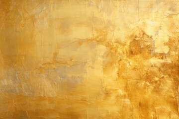 Gold background in the style of texture rich surfaces, rough textures. AI generated