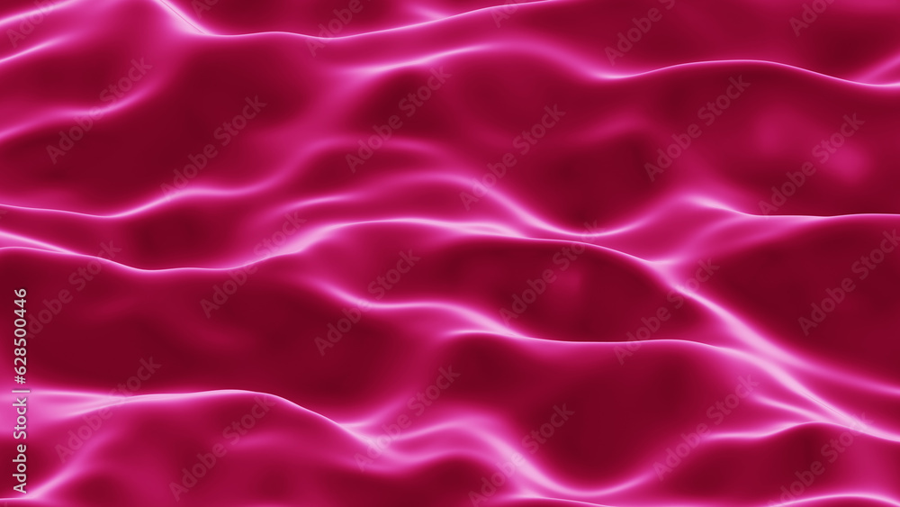 Aufkleber realistic silk fabric or soft cloth texture in 3d rendering for background concept