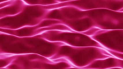 Realistic silk fabric or soft cloth texture in 3d rendering for background concept