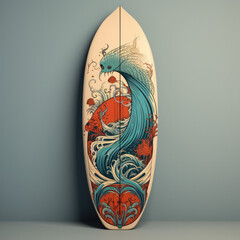 Surfboard design generative ai