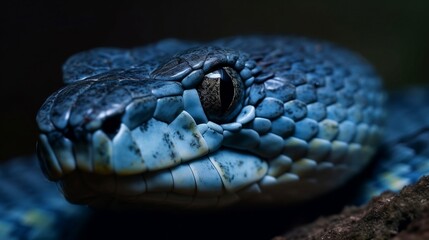 close up of a snake