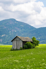 house in the mountains