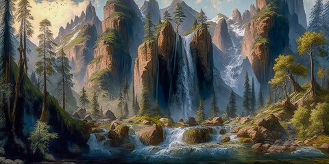 Сказочный пейзаж