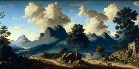 Сказочный пейзаж