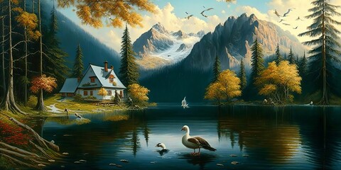 Сказочный пейзаж