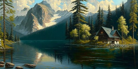 Сказочный пейзаж