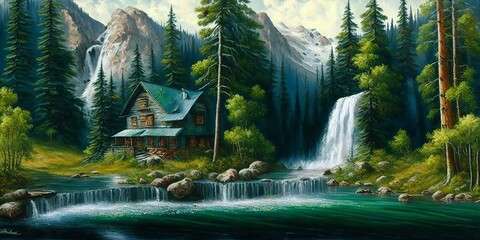 Сказочный пейзаж